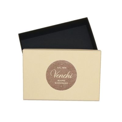 Das abnehmbare Deckel-Schokoladen-Geschenk-Verpacken packt 20*13*5cm mit Beige ein