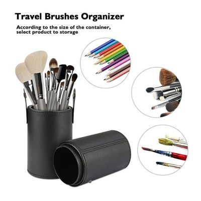 Vielzweck- Zoll Gebrauchs-Make-upbürsten-Rollen-Matte Black Large Capacitys 3*3*9