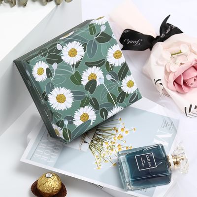 Dekorativer kundenspezifischer steifer Deckel und niedrige Pappgeschenkboxen für Imbiss-Paket