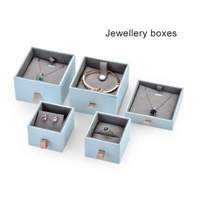 Kundenspezifischer personalisierter Schmuckverpackungskasten 1200 Gramm für Armband-Ohrring-Halsketten-Ring