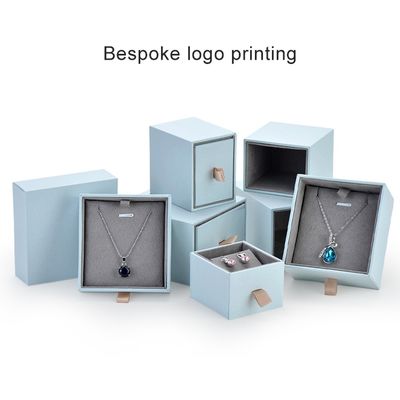 Kundenspezifischer personalisierter Schmuckverpackungskasten 1200 Gramm für Armband-Ohrring-Halsketten-Ring