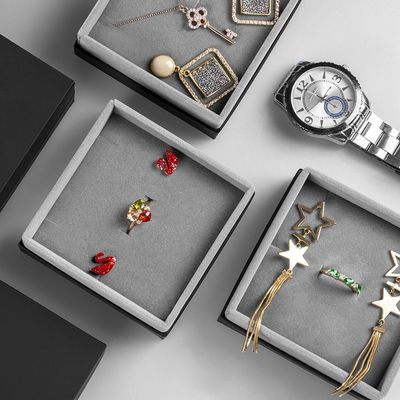 Benutzerdefinierte Karton Schmuck Geschenkboxen Ohrring Halskette Ring Verpackung