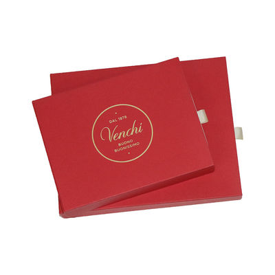 Rotes 4cm Höhen-Schokoladen-Geschenk-Verpackenkästen, Druckhohlraum der Pralinenschachtel-20