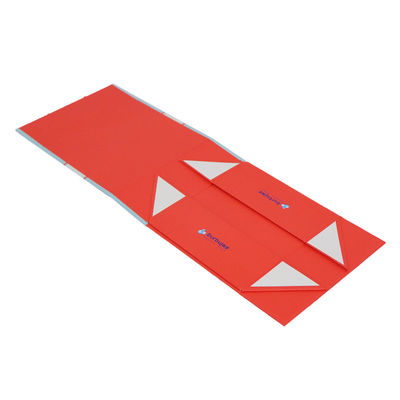 Stellen-UVbeschichtungs-faltbare steife Papiergeschenkbox, Flip Top Magnetic Box für Kleidung