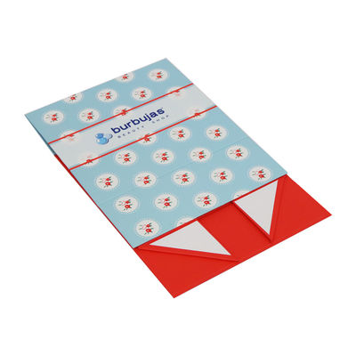 Stellen-UVbeschichtungs-faltbare steife Papiergeschenkbox, Flip Top Magnetic Box für Kleidung