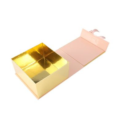 Kleid ISO9001 verwenden CMYK 4C, das Flip Top Boxes With Magnetic-Schließung druckt