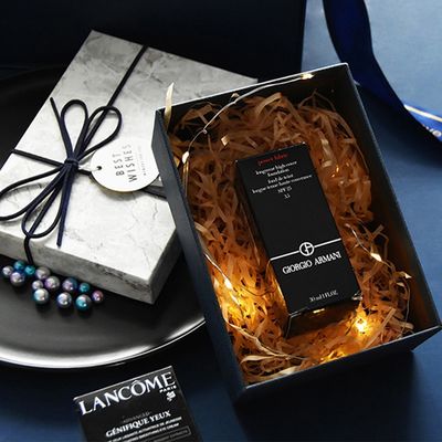 Marmorn 6 Stücke ISO9001 Korn-steife Papiergeschenkbox für Handy