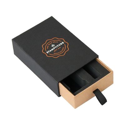Handgemachte Fach-Art-steife Papiergeschenkbox mit EVA Insert For Wax Seal-Stempel