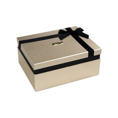 ODM-Service-dekorative kosmetische Geschenkboxen, bestellten Geschenkboxen mit örtlich festgelegtem Band voraus