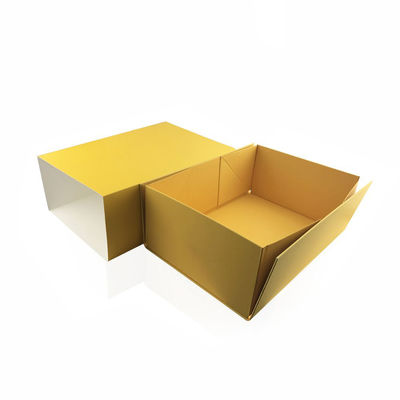 Gelbe 31*20*7cm kosmetische Geschenkboxen fertigten Logo For Face Cream besonders an