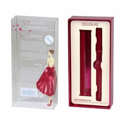 Zusammenklappbares HAUSTIER Ärmel-Make-upgeschenk stellte Kasten 74*32*160mm für Kajalstift ein