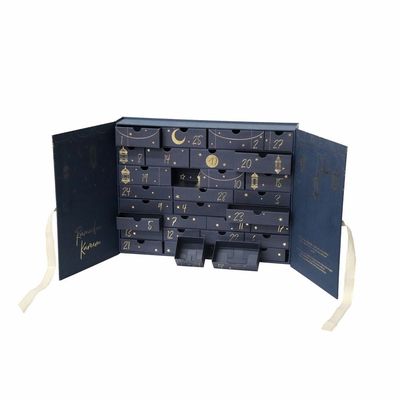 Schönheit Advent Calendar Gift Card Box 30 Fächer mit Band