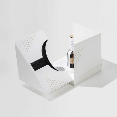 Magnetische Kubikparfüm-Geschenkboxen, doppelte Tür-Geschenkbox fertigten Größe besonders an
