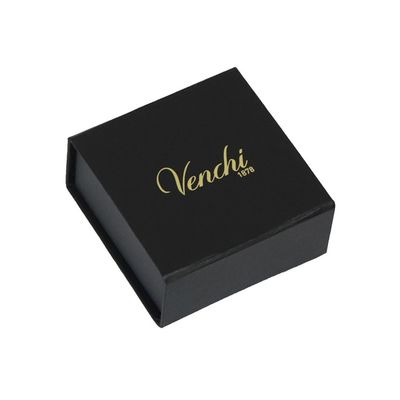 8*8*3.5cm Vielzweckschokoladen-Geschenk-Verpackenkästen mit heißem stempelndem Logo
