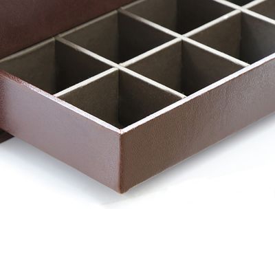Soem-Service-Doppelschicht-Schokoladen-Geschenk-Verpackenkästen mit Fach-Basis
