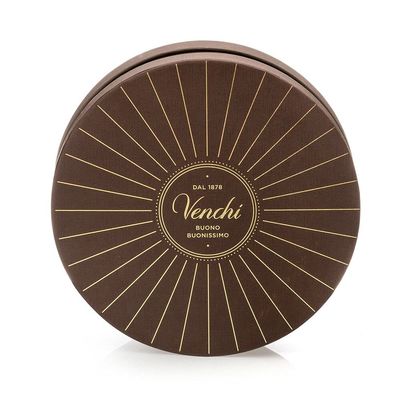 Höhen-Schokoladen-Geschenk-Verpackenkästen Browns 5cm mit Bogen-Knoten