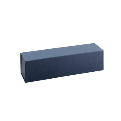 Blaue magnetische faltende Art Snapshut Champagne Bottle Box 33*9*9cm