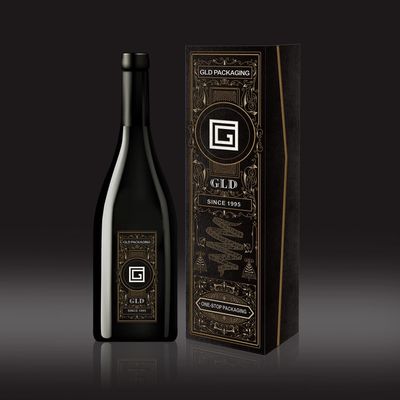 Steif bestellte den zusammenklappbaren einfachen Wein-Kasten zusammenbauen für Geburtstag voraus