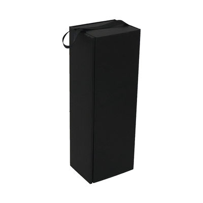 Kundengerechte Schnellschließungs-faltende Geschenkboxen mit Griff Matt Black