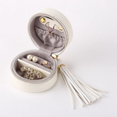 Handgemachter tragbarer Reise-Schmuck-Kasten