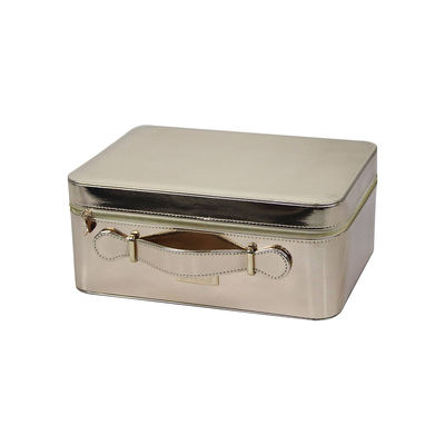 Widergespiegelter Zustimmungs-Make-upeitelkeits-Kasten des Goldiso9001 mit Spitzengriff