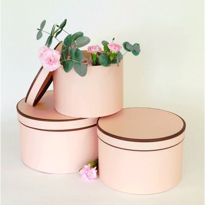 Blumen-Blumenstrauß-Geschenkbox der Bescheinigungs-ISO9001 sortierte runde Größen