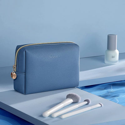 Marine-Blau-tragbare kosmetische Kosmetiktasche, wasserdichter kosmetischer Beutel 6,3 Zoll
