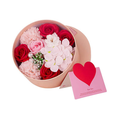 Kundengebundene Pappband-Bogen-Blumen-Blumenstrauß-Kästen für künstliche Blumen