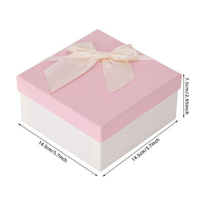 Künstliche Rose Soap Flower Bouquet Boxes 14.5cm*14.5cm*7.5cm für Lehrer