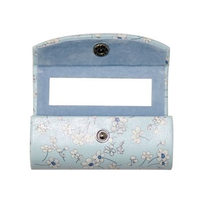 Kompakte Schnellknopf-Schließung der Größen-Reise-Lippenstift-Kasten-Damen-9*4*3.5cm