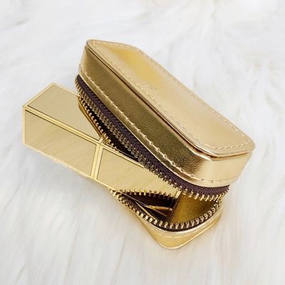 10*4*3.5cm Reißverschluss zugemachter Lippenstift-Organisator Box Mini Size For Makeup