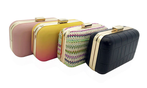 Bequeme Noten-elegantes schwarzes Glättungs-Taschen-Krokodil-Muster PU-Leder