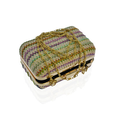 Abend-Handtasche-buntes Körper Boho-Art quer- gesponnen für Damen